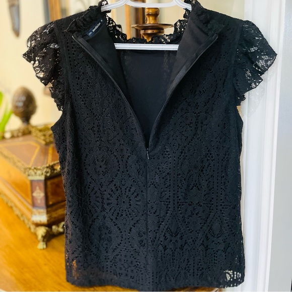 Medicine Beautiful Lace Top with Back Zipper - Picture 5 of 10